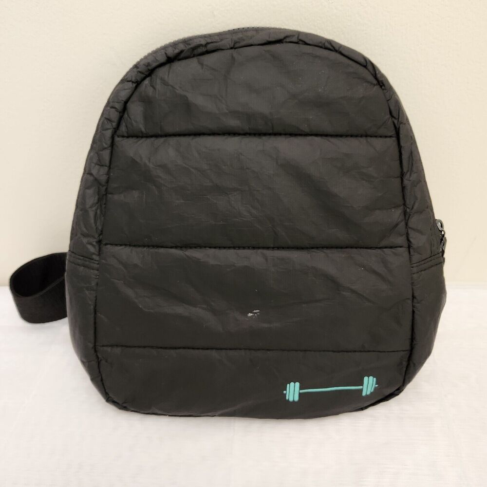 Hi Love Travel Crossbody Backpack Women's Small Black Bag Travel Everyday Beach
